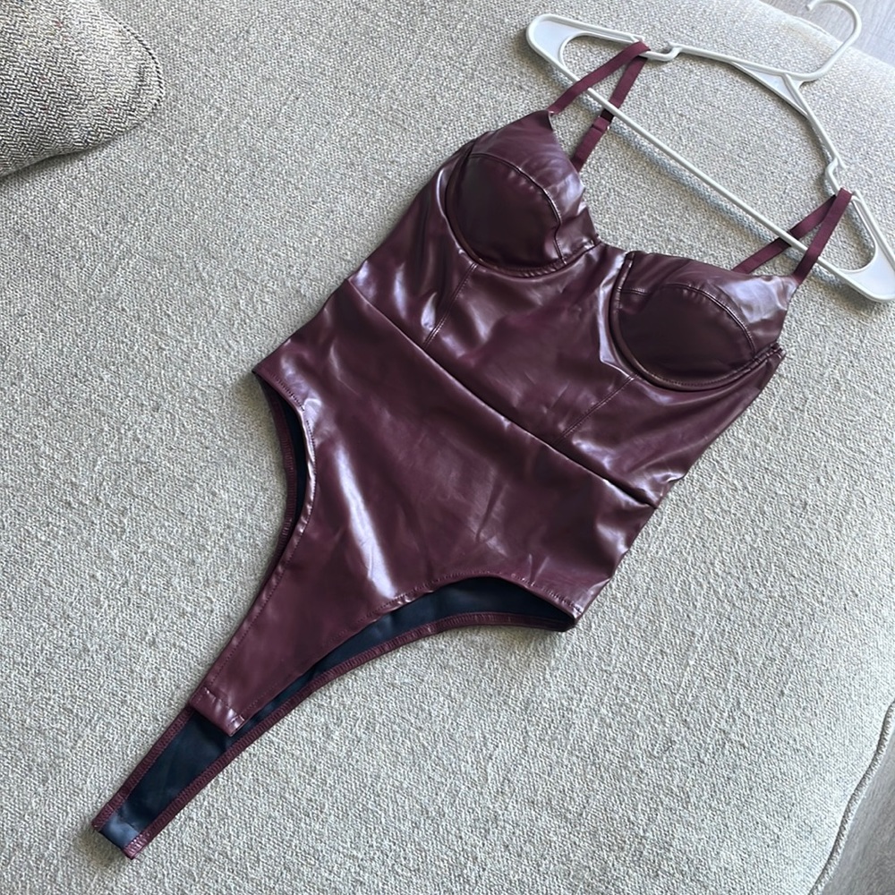 Leather Bodysuit